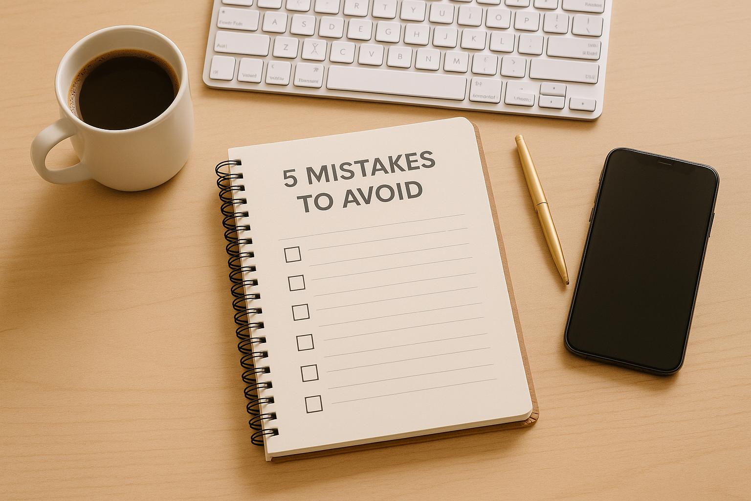 5 Content Marketing Mistakes to Avoid